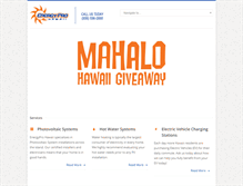 Tablet Screenshot of energyprohawaii.com